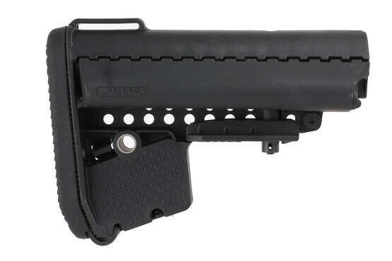 Vltor Weapon Systems Enhanced Modstock is made from heavy duty black polymer